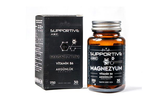 Supportive Magnezyum +  B6 Vitamin